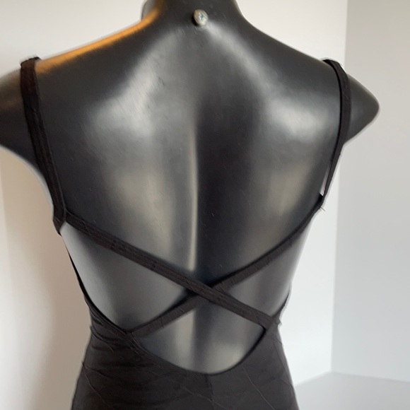 BODY ID Vintage black bathing suit size 6 - Picture 3 of 5